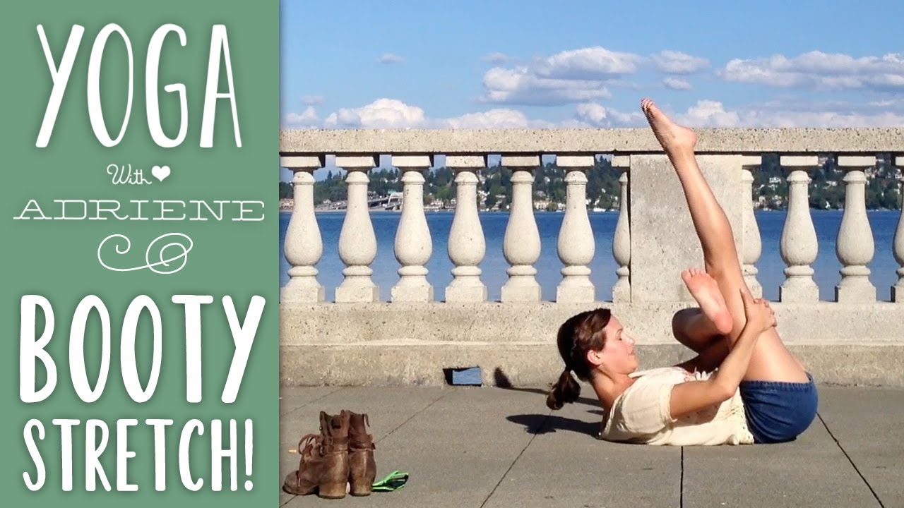 Yoga on the Road Stretch your booty and relieve lower back stat!