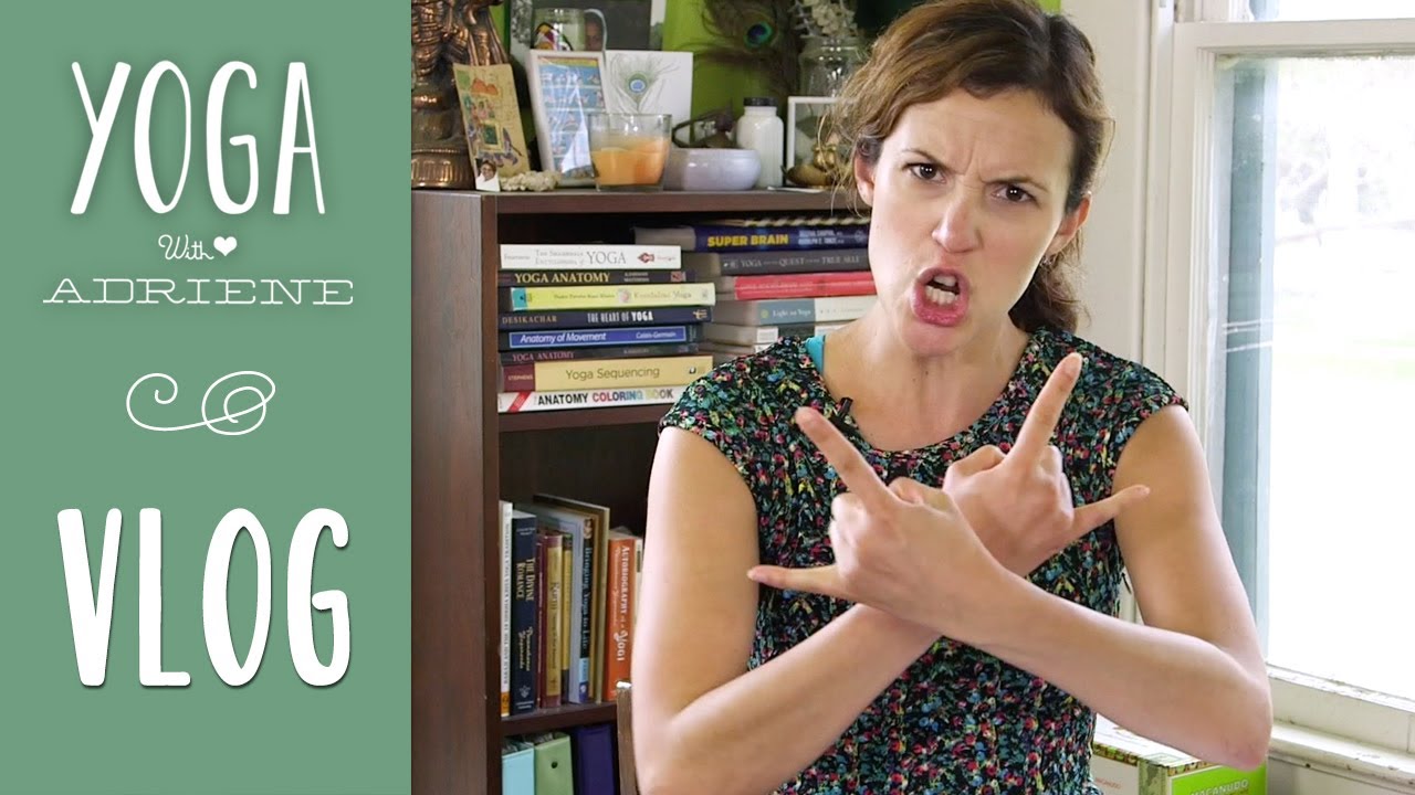 Yoga Book Club + NYC Meetup + Skin Care (VLOG) Yoga With Adriene