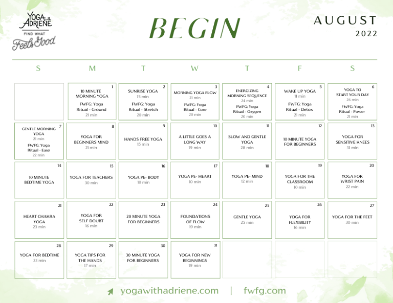 August 2022 YOGA CALENDAR BEGIN 792 612 px 1 Yoga With Adriene